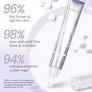Pomada-creme calmante e antienvelhecimento para os olhos com peptídeos e Syngenta