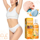 Loção esfoliante e clareadora de pele de laranja