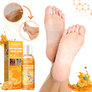 Loção esfoliante e clareadora de pele de laranja