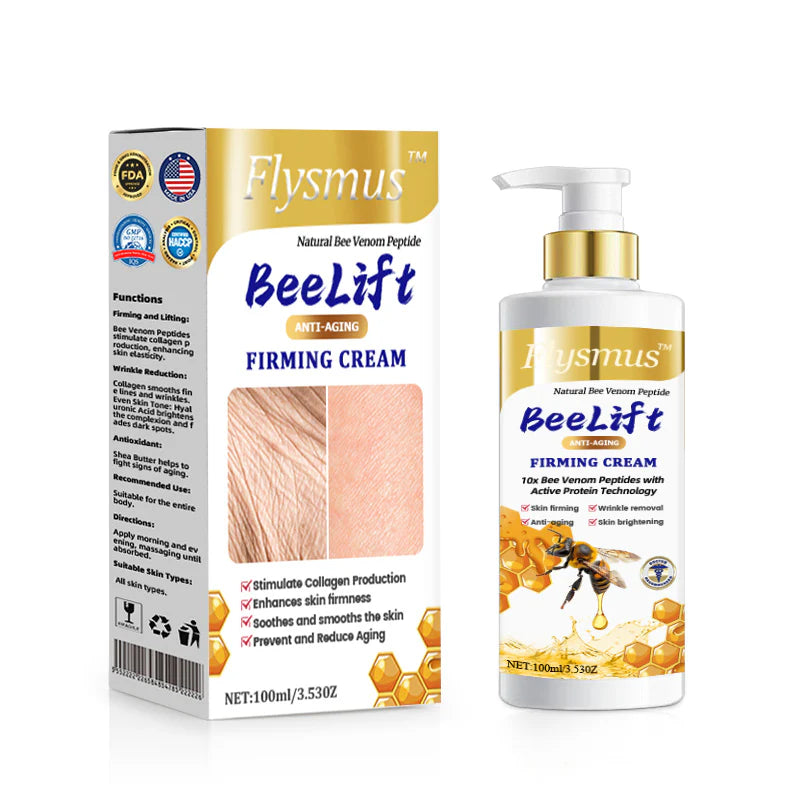 Flysmus™ BeeLift Creme Firmador Anti-Idade – Combate a flacidez e a pele enrugada!