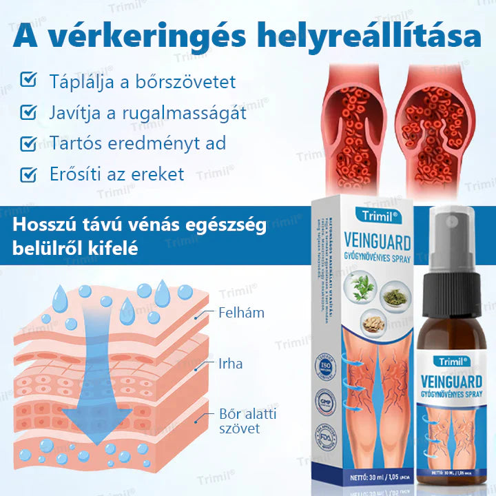 💙💙Spray de ervas Trimil® VeinGuard - ✅ Clinicamente comprovado que elimina varizes em apenas 7 dias!