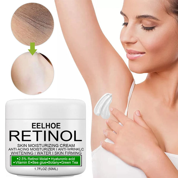 Retinol - Clareador de manchas nas axilas