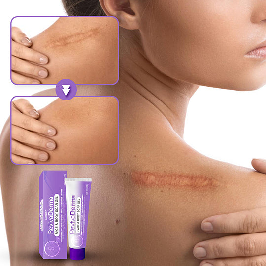 RevivaDerma Gel para Cicatrizes Faciais e Corporais