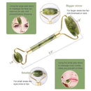 Jadealiv - Rolo Massageador de Jade Verde + Guasha Coração