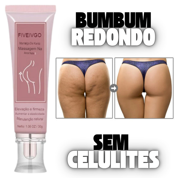 BootyBooty Creme com manteiga de karité
